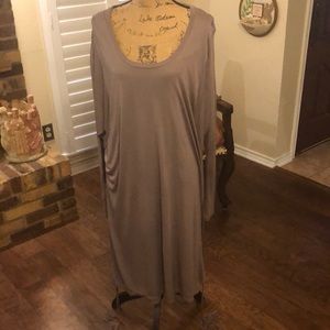 Pete&Greta, XL 40” dress or tunic-wear alone or belt w slip pictured or without
